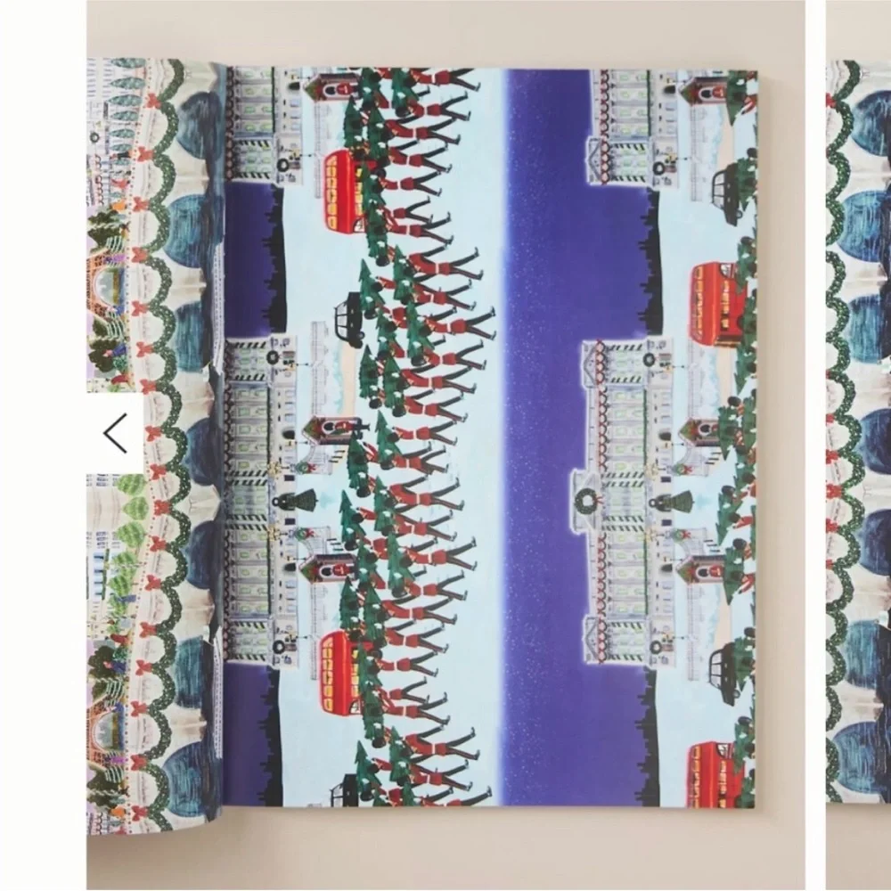 Anthropologie Home for the Holidays Wrapping Paper Book - Multicolor